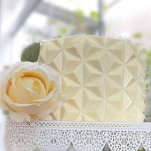 Placa Origami Cake Mini Estrelar Ref. 10152 BWB 1unid