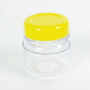 50 Pote de Papinha 40ml AMARELO Lembrancinhas de Festas