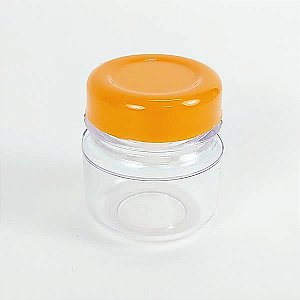 50 Pote de Papinha 40ml LARANJA Lembrancinhas de Festas