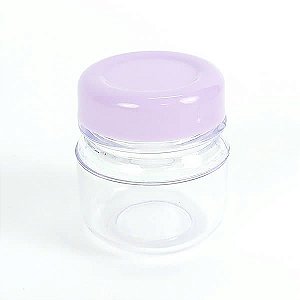 (50pçs) Pote de Papinha 40ml Lilas Lembrancinhas de Festas