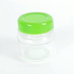 50 Pote de Papinha 40ml VERDE CLARO Lembrancinhas de Festas