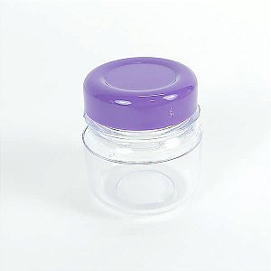 50 Pote de Papinha 40ml ROXO Lembrancinhas de Festas