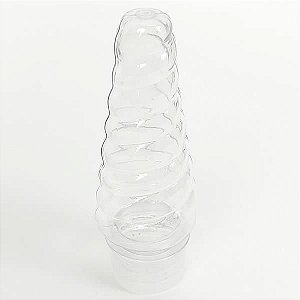 (10pçs) Tubete Pinheirinho Unicórnio 11cm Transparente Lembracninha de Festas