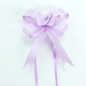 Laço Médio Lilas Liso (10pçs) Laço Fácil Laço Pronto Laço Mágico Festas