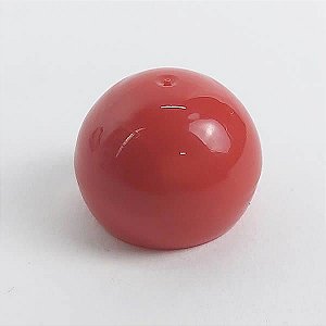 (TpaBola Vermelha R18) Tampa Bola Vermelha para Frascos rosca 18mm (10pçs)