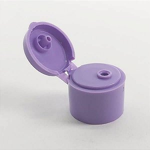 (TpaFlip-Top Lilas R20) Tampa Fliptop Lilas rosca 20mm (10pçs)