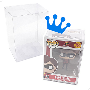 (100pçs) Funkopop-1 (0,30mm)  Case FunkoPop Bonecos Cabeçudos Embalagem Protetora para Caixa Funko Pop 10cm Padrão