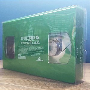 (50pçs) VHS-1 (0,20mm) Caixa Protetora para Cartucho Fitas VHS