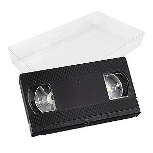 (1pç) VHS-1 (0,20mm) Caixa de Proteção para Cartucho Loose Fitas VHS