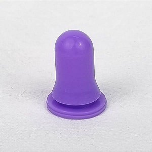 25 Bulbo de Silicone LILAS Tampa para Bico de Confeitar, Borracha Bulbo de Silicone para Conta Gotas