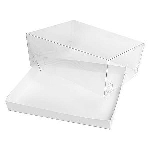 25 Caixa de Acetato TRP-304 (25x19x9 cm) Caixa para Embalagem, Caixa de Plástico e Papel