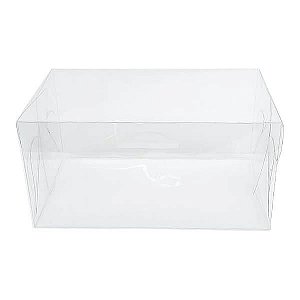 25 Caixa de Acetato PX-9 (15x8,5x8,5 cm) Embalagem de Plástico Transparente