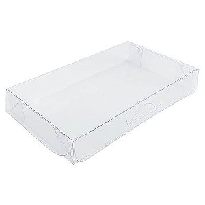 25un Caixa de Acetato PX-21 (13x8x2 cm) Embalagem de Plástico Transparente