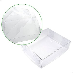 Caixa de Acetato Grande BigBox PACL-3161 0,30mm (20,4x17,4x7,7 cm) (5un) Embalagem Plástica Tampa e Fundo