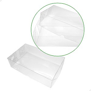 Caixa de Acetato Grande BigBox PAC-3221 0,30mm (35,5x20x9,5 cm) (5un) Embalagem Plástica Tampa e Fundo