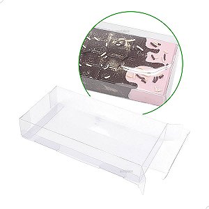 Caixa de Acetato Transparente PXTAB-250g (10un) Caixa para Tablete 250g / Barra Derretida / Tijolo / 3D / Triângulo BWB