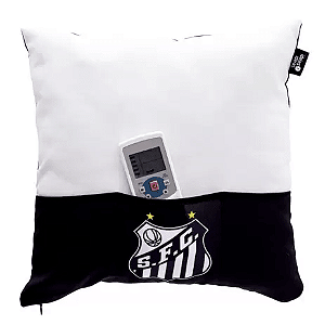 CAPA DE ALMOFADA 40X40 COM PORTA OBJETOS - SANTOS