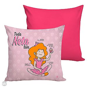 CAPA DE ALMOFADA TODA FAMILIA TEM 2 - NETA