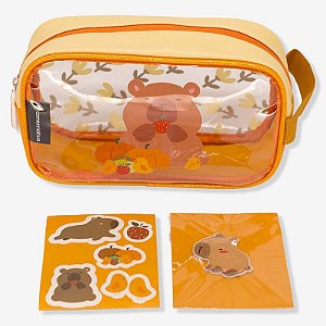 10073698 NECESSAIRE C/ADESIVOS CAPIVARA