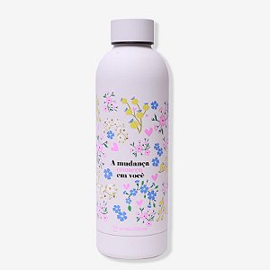 10073543 GARRAFA MAX 500ML MOTIVACIONAL FLORAL