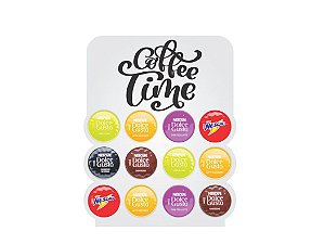 PORTA CAPSULAS DE CAFE ACRILICO - COFFEE TIME