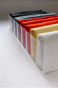 Colmeia organizadora 100% transparente M sem costura