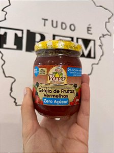 Geleia de Frutas Vermelhas Diet 210g - Vovó de São Lourenço