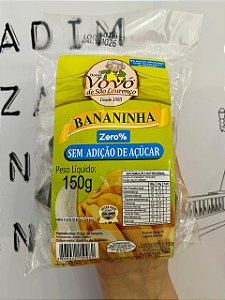 Bananinha Diet 150g - Vovó de São Lourenço