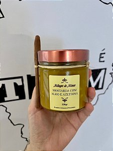Mostarda com Alho e Azeitona 220g - Milagre de Minas