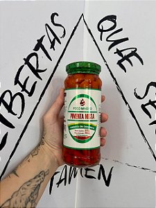 Pimenta Mista em conserva 350g - Fogo Mineiro