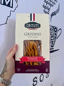 Grissini Tomate com Manjericão 100g Crituts