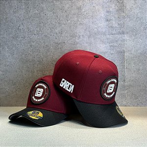Boné TRUDFS Aba Curva Bordô Street