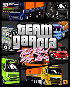 Adesivo Team Garcia GTA (4 Unidades)