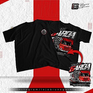 Camiseta Infantil 112H Cavalo Preto