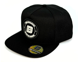 Boné TRUDFS Aba Reta Preto