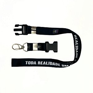CORDÃO TRUDFS LOGO BG - PRETO