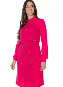Vestido Victoria em moletinho liso Hapuk