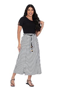 Blusa Yasmim em malha ribana Hapuk