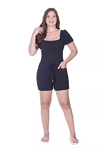 Short Jade em Malha Texturizada Hapuk