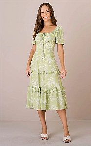 Vestido Maia em rayon Lurex Tata Martello