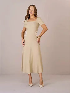Vestido Carla em Alfaiataria com elastano Tata Martello
