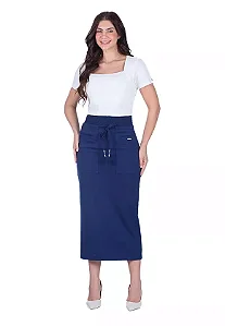 Blusa Elisa foi confeccionada em malha canelada Hapuk