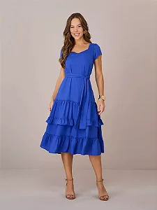 Vestido Elaine em crepe leve Tata Martello
