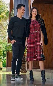 Vestido Selma Midi Alfaiataria Tata Martello