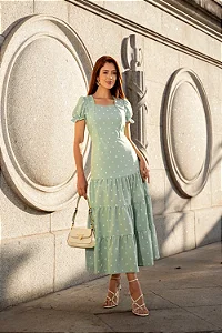 Vestido Blenda Crepinho Fagian
