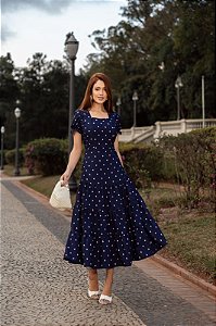 Vestido Blenda Crepinho Fagian
