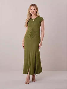 Vestido Gisele em malha de toque macio Tata Martello