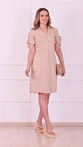 Vestido Viviane Chemise Puro Sharmy