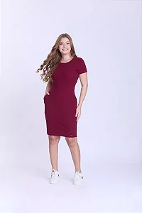 Vestido Celina em malha canelada Hapuk
