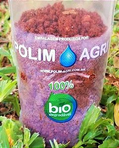 Saco Para Mudas Biodegradável - Tamanho 10 x 20 x 06 - kit c/10 saquinhos